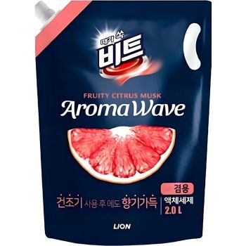Рідкий засіб для прання Lion Beat AromaWave Цитрус 2 л (8806325629078) Рідкий засіб для прання Lion Beat AromaWave Цитрус 2 л (8806325629078) | Фото 1