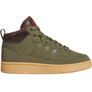 Черевики підліткові ADIDAS Rapid Court Mid J Winterized JR2813 38 2/3 (5.5 UK) оливкові | Фото 1