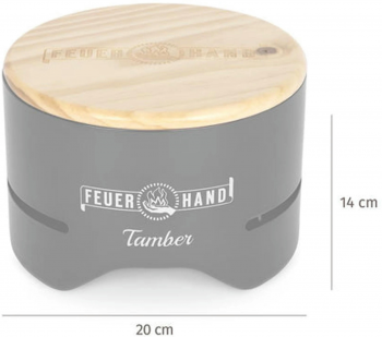 Гриль настільний Feuerhand Table Top Grill Tamber Чорний | Фото 3