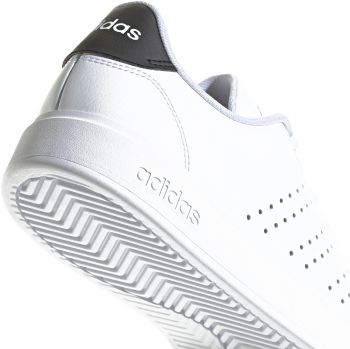 Кеди чоловічі Adidas Advantage 2.0 IF1661 40 2/3 (7 UK) білі/чорні | Фото 10