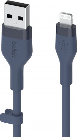 Belkin USB-A - Lightning, SILICONE, 1m, blue (CAA008BT1MBL) | Фото 6