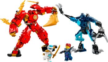 Купить конструктор Конструктор LEGO NINJAGO Робот вогняної стихії Кая (71808) | Фото 2