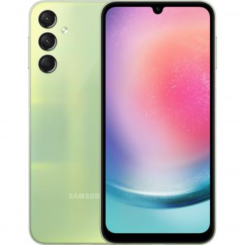 Смартфон SAMSUNG Galaxy A24 128GB LTE (A245F/128) Light green (SM-A245FLGVSEK) | Фото 1