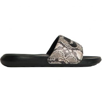 Шльопанці жіночі Nike W Victori One Slide Print FZ3111-200 39 (8 US) чорні | Фото 1