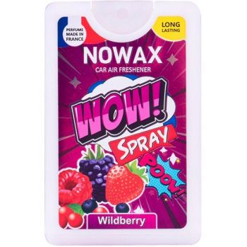 Ароматизатор повітря Nowax із розпилювачем Wow Spray 18мл. – Wildberry (NX00145) | Фото 1