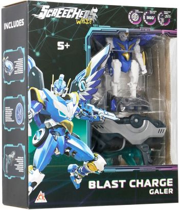 Ігровий набір Screechers Wild S5 L1 – Галер (запускник-бластер, машинка-трансформер) (EU686111) | Фото 4