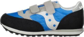 Кросівки дитячі Saucony Jazz Double HL SK267667 31 (13 US) блакитно-чорні | Фото 2