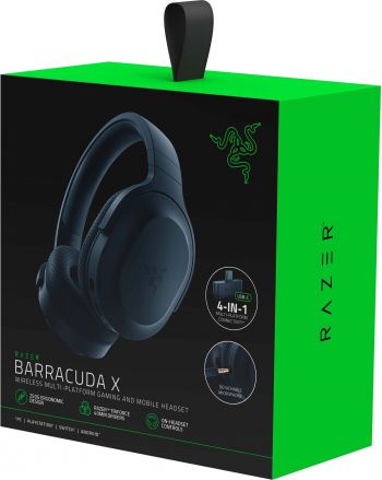 Ігрова гарнітура RAZER Barracuda X 3,5мм/USB/BT/WL Black (RZ04-04430100-R3M1) Ігрова гарнітура RAZER Barracuda X 3,5мм/USB/BT/WL Black (RZ04-04430100-R3M1) | Фото 17