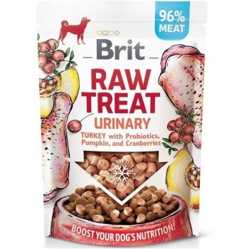 Ласощі Brit Raw Treat Urinary Freeze-dried для собак індичка 40г (8595602564460) | Фото 1