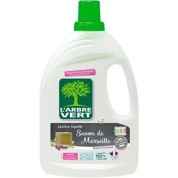 Гель для прання L`Arbre Vert Марсельське мило 1.5л (3450601043239) | Фото 1