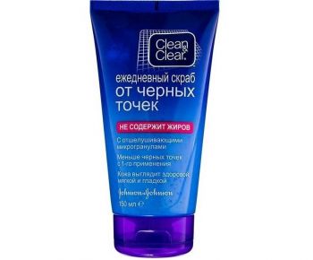 Купить скраб для лица Clean & Clear Очищаючий скраб від чорних крапок 150 мл (3574660149807) | Фото 1