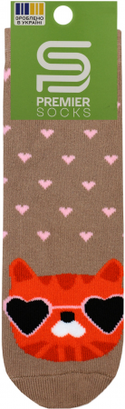 Шкарпетки дитячі махрові Premier Socks 16-18 1 пара сірі (4820203356508) | Фото 3