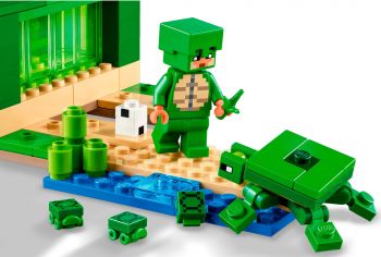 Конструктор LEGO Minecraft Пляжний будиночок у вигляді черепахи (21254) Конструктор LEGO Minecraft Пляжний будиночок у вигляді черепахи (21254) | Фото 3