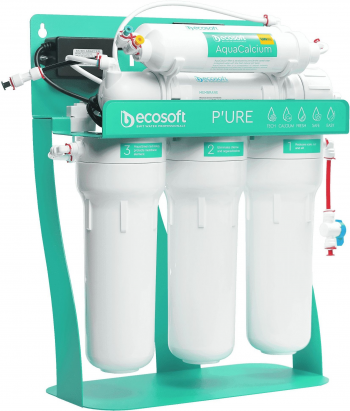 Фільтр зворотного осмосу Ecosoft MO675PSMACECO P'URE AquaCalcium з помпою на станині (MO675PSMACECO) | Фото 4