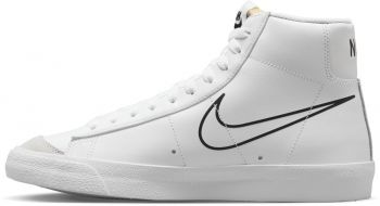 Кеди високі чоловічі Nike Blazer Mid 77 (Ps) FN7809-100 40 (7 US) білі (196609225439) | Фото 8