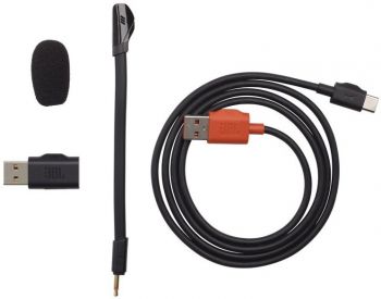 Ігрова гарнітура JBL Quantum 350 Black (JBLQ350WLBLK) Ігрова гарнітура JBL Quantum 350 Black (JBLQ350WLBLK) | Фото 6