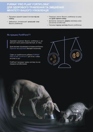 Pro Plan FortiFlora Feline Probiotic для дорослих котів та кошенят 7 шт по 1 г (8445290041173) Pro Plan FortiFlora Feline Probiotic для дорослих котів та кошенят 7 шт по 1 г (8445290041173) | Фото 5