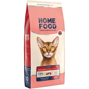 Корм для дорослих стерилізованих котів HOME FOOD Качка та груша беззерновий гіпоалергенний 10кг Корм для дорослих стерилізованих котів HOME FOOD Качка та груша беззерновий гіпоалергенний 10кг | Фото 2