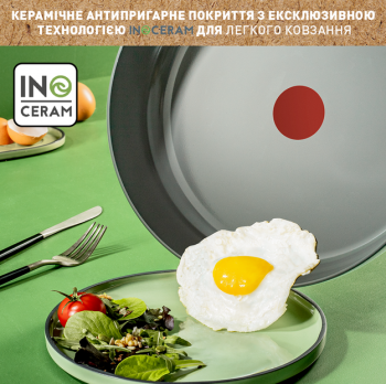 Сковорода TEFAL Renewal, 24см, сіра (C4260443) | Фото 4