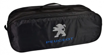 Сумка-органайзер Poputchik в багажник Peugeot Чорна 50х18х18см (03-024-2Д) | Фото 1