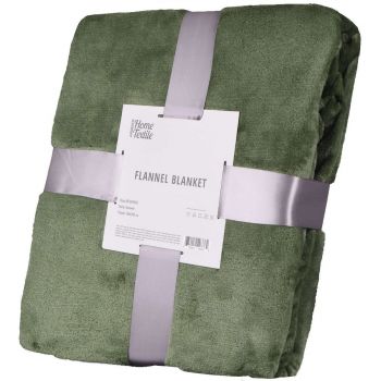 Плед ARDESTO Flannel 160х200 см зелений (ART0209SB) | Фото 1