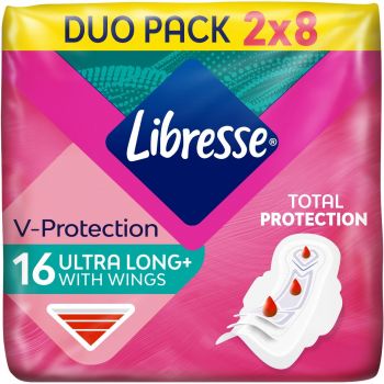 Прокладки гігієнічні LIBRESSE Ultra Super soft, 16 шт. (7322540388442) | Фото 1