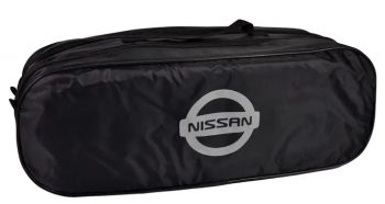 Сумка-органайзер Poputchik у багажник Nissan Чорна 50х18х18см (03-037-2Д) | Фото 1