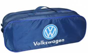Сумка-органайзер Poputchik в багажник Volkswagen Синя 50х18х18см (03-031-2Д) | Фото 1
