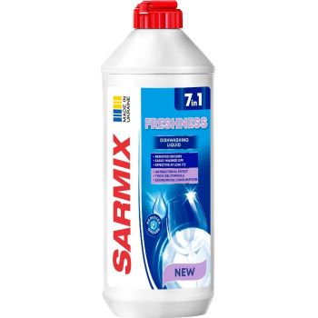 Купить средство для мытья посуды Гель для миття посуду Sarmix свіжість 500 мл (4820268103659) | Фото 2