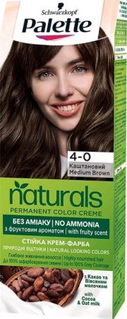 Palette Naturals 4-0 Каштановий (3838824171449) | Фото 1