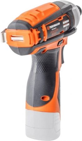 Гвинтоверт ударний акумуляторний Tekhmann TCD-90/i12 12В 90Нм без АКБ та ЗП (850187) | Фото 3