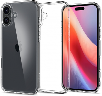 Чохол Spigen для APPLE iPhone 16 Plus, Ultra Hybrid, Crystal Clear (ACS08069) Чохол Spigen для APPLE iPhone 16 Plus, Ultra Hybrid, Crystal Clear (ACS08069) | Фото 5