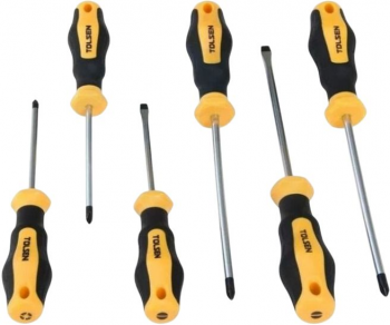 Набір викруток TOLSEN Ерго 6шт, SL, PH, PZ (20014) Набір викруток TOLSEN Ерго 6шт, SL, PH, PZ (20014) | Фото 4