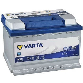 Автомобільний акумулятор Varta 70Ah-12v BD EFB, R+, EN760 (52371236811) | Фото 1