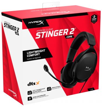 Ігрова гарнітура HyperX Cloud Stinger 2 Core, Black (683L9AA) | Фото 5