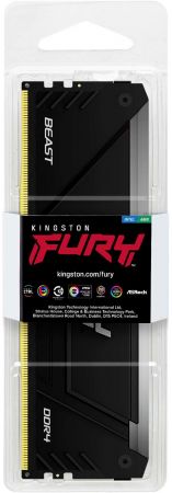 Купить оперативную память Пам'ять для ПК KINGSTON DDR4-3200 16GB FURY Beast RGB (KF432C16BB12A/16) | Фото 3