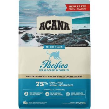 Сухий корм для кішок всіх порід Acana Pacifica Cat з рибою 1.8 кг (a64118) | Фото 1