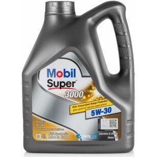 Олива моторна Mobil Super 3000 XE 5W-30, 4л (69001122009) | Фото 1
