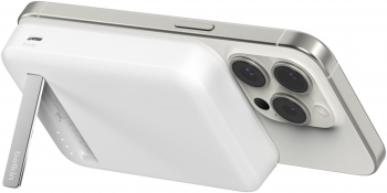 Портативний акумулятор BELKIN 8000mAh MagSafe Wireless Qi2 White (BPD007BTWH) | Фото 11