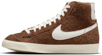 Кеди високі жіночі Nike W Blazer Mid 77 Vntg DV7006-200 37.5 (6.5 US) коричневі (196969058845) | Фото 2