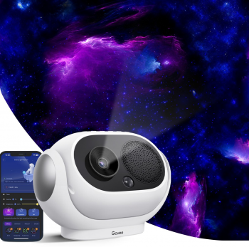 Зоряний проєктор Govee H6092 Galaxy Star Projector, RGB, WI-FI/Bluetooth, Білий (H6092301) Зоряний проєктор Govee H6092 Galaxy Star Projector, RGB, WI-FI/Bluetooth, Білий (H6092301) | Фото 6