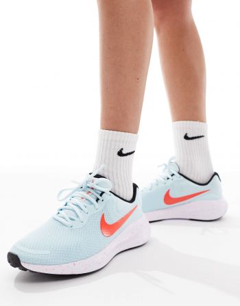 Кросівки жіночі Nike Revolution 7 FB2208-400 40 (8.5 US) блакитні | Фото 3