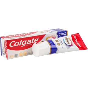 Купить зубную пасту и ополаскиватель Зубна паста COLGATE Total Комплексне відбілювання антибактеріальна 75 мл (6920354819674) | Фото 1