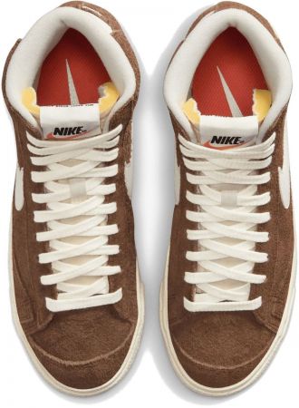 Кеди високі жіночі Nike W Blazer Mid 77 Vntg DV7006-200 36.5 (6 US) коричневі (196969058838) | Фото 2
