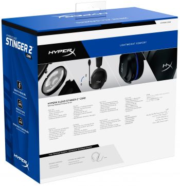 Ігрова гарнітура HyperX Cloud Stinger 2 Core PS, Black (6H9B6AA) | Фото 7