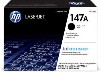 Купить расходный материал для принтеров HP 147A LaserJet MFP 611/612/635/636 Black (W1470A) | Фото 1