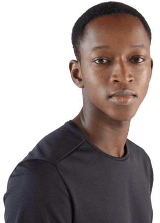 Футболка чоловіча для бігу Decathlon Run Dry 8488034 2XL чорна (2501396_Decathlon) | Фото 3