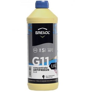 Антифриз Brexol Blue Concentrate G11 (-80° C) 1,5 л (48021155354) | Фото 1