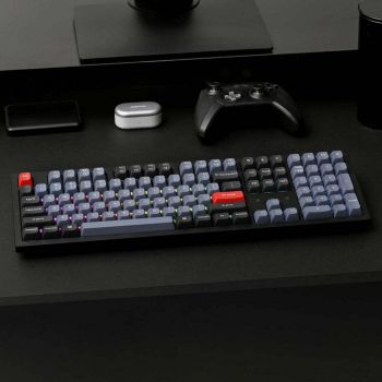 Клавіатура KEYCHRON K10 PRO 108Key, K pro Red, WL/BT/USB-A, Hot-Swap, QMK, EN/UKR, RGB, Black Купить клавиатуру Клавіатура KEYCHRON K10 PRO 108Key, K pro Red, WL/BT/USB-A, Hot-Swap, QMK, EN/UKR, RGB, Black | Фото 4