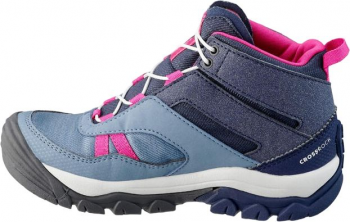 Черевики дитячі для туризму Quechua Crosspock Mid водонепроникні 8560928 29 сині (2901003_Quechua) | Фото 7